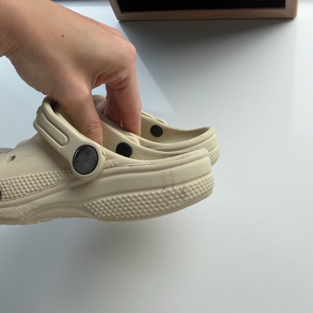 CROCS Kids Sandals - Cream - Picture 4 of 7